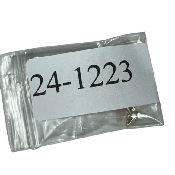 Green White Helicopter Tie Tack Lapel Pin Aviation - Picture 5 of 5